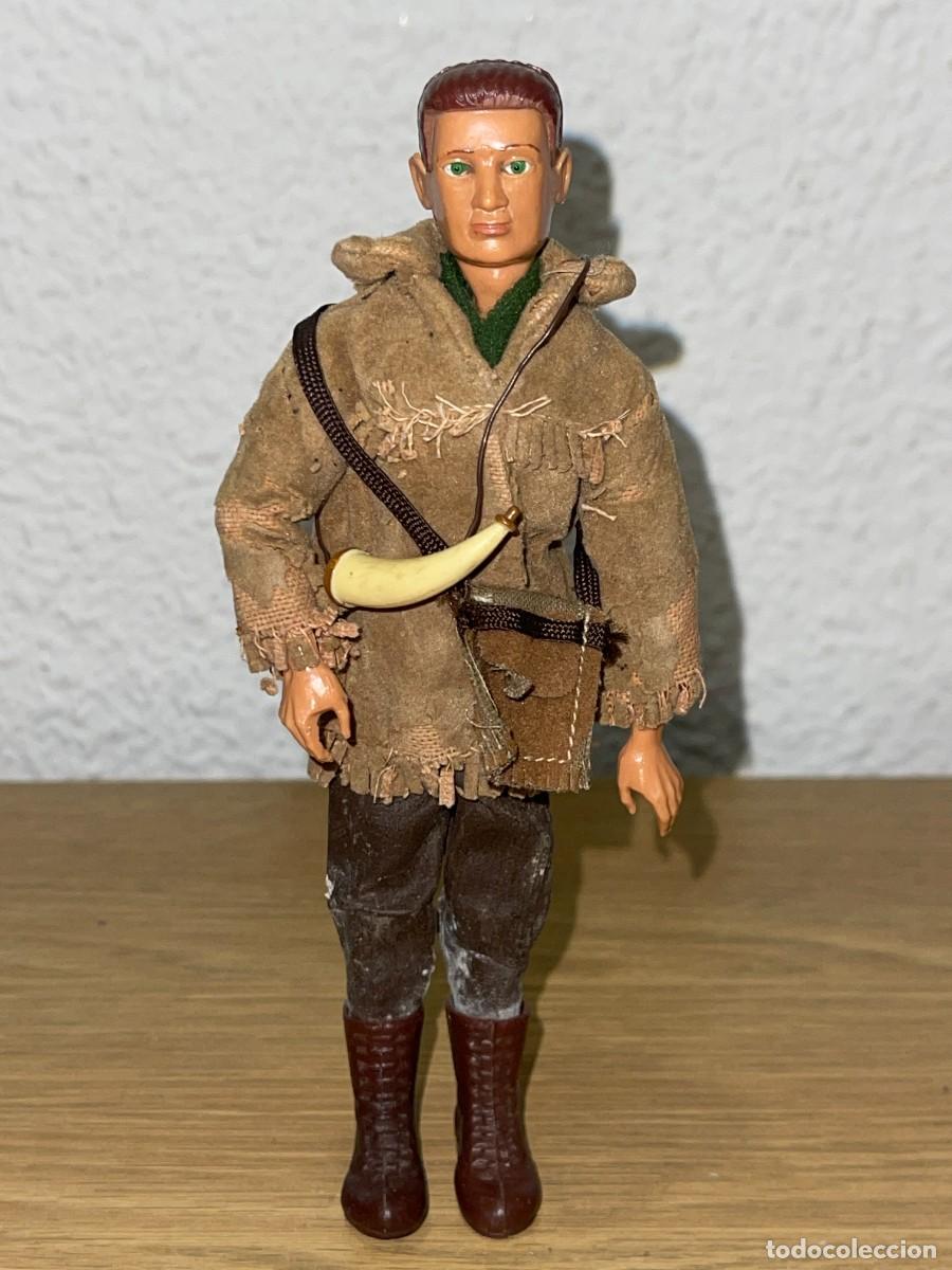 Madelman: Antigua figura Original Madelman Trampero Canad&aacute; Oeste 1&ordf; Generaci&oacute;n a&ntilde;os 70 1:12 Madel Exin
