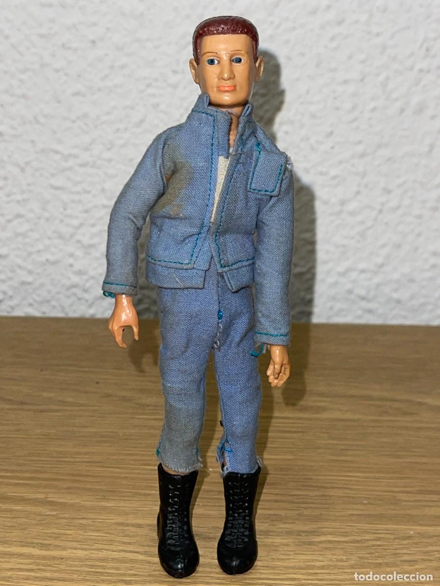 Madelman: Antigua figura Original Madelman Grand Prix Piloto de Pruebas 1&ordf; Generaci&oacute;n a&ntilde;os 70 1:12 Madel Exin