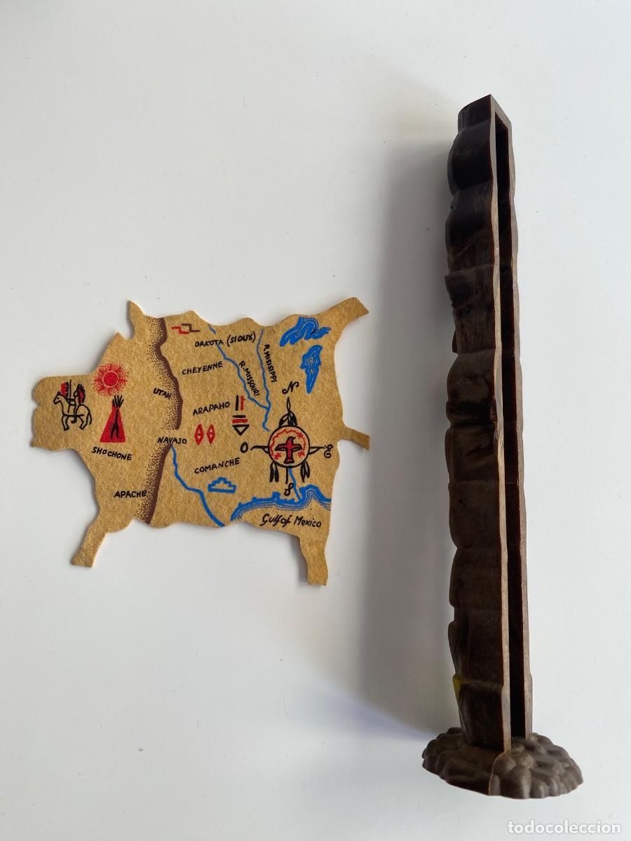 Madelman: Madelman t&oacute;tem y mapa indio originales - Foto 4