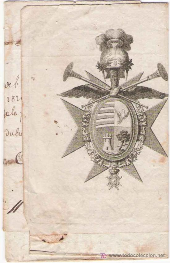 Manuscritos antiguos: Pasaporte - Viaje Francia- Espa&ntilde;a- 1822 - Foto 1