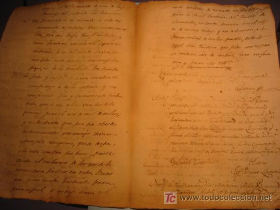 Manuscritos antiguos: MANUSCRITO A&Ntilde;O 1812 CON SELLO DE JOSE NAPOLEON - Foto 2