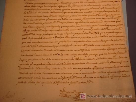 Manuscritos antiguos: MANUSCRITO A&Ntilde;O 1793 CON SELLO DE CARLOS IV - Foto 5