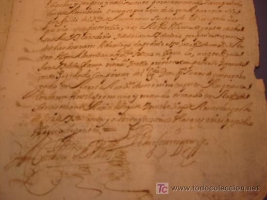 Manuscritos antiguos: MANUSCRITO A&Ntilde;O 1682 SELLO CARLOS II - Foto 4