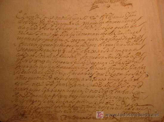 Manuscritos antiguos: MANUSCRITO A&Ntilde;O 1679 SELLO CARLOS II - Foto 5