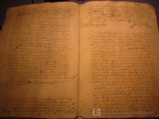 Manuscritos antiguos: MANUSCRITO A&Ntilde;O 1679 SELLO CARLOS II - Foto 6