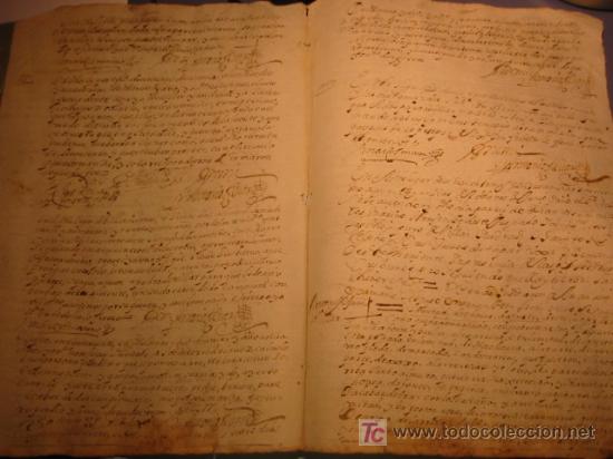 Manuscritos antiguos: MANUSCRITO A&Ntilde;O 1667 SELLO CARLOS II - Foto 4