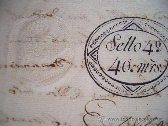 Manuscritos antiguos: DOCUMENTO ANTIGUO DE POLLENSA MALLORCA 1831 - Foto 4