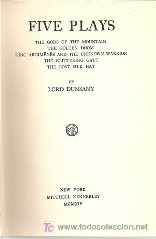 Manuscritos antiguos: Lord Dunsany &iquest;documento aut&oacute;grafo? &ndash; 1916 - Foto 2