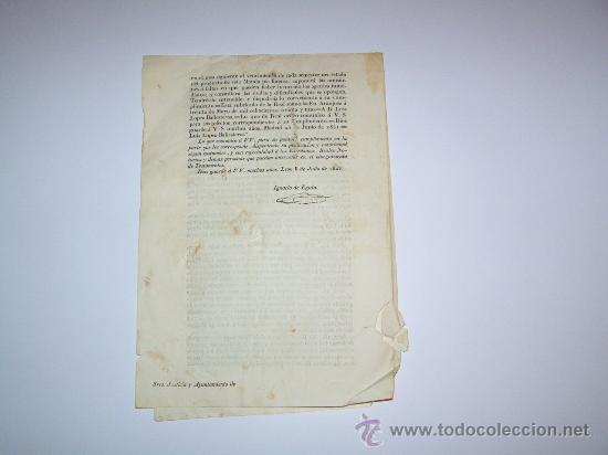 Manuscritos antiguos: Manda Pia Forzosa 1831 - Foto 3