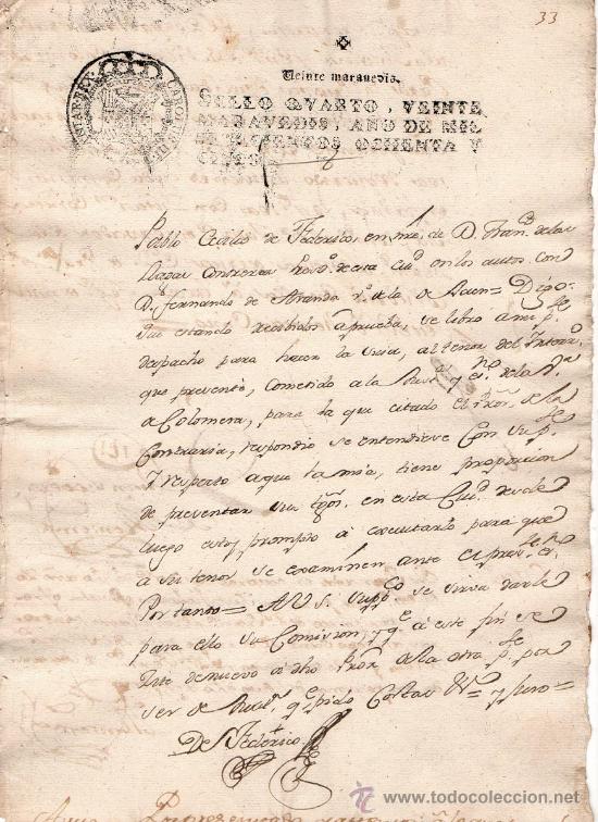 Manuscritos antiguos: 1785 - MANUSCRITO - 2 PAGINAS - Foto 1