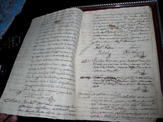 Manuscritos antiguos: Documento manuscrito de1779 referente a Hell&iacute;n, Albacete - Foto 2