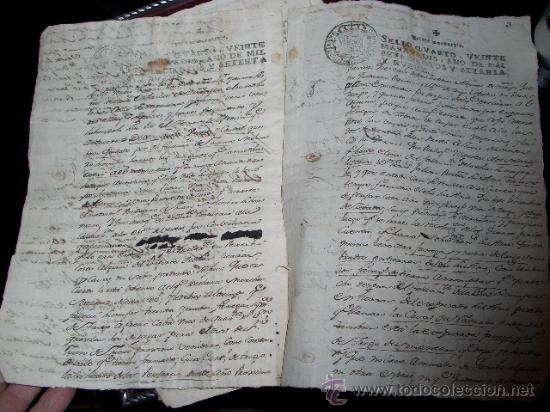 Manuscritos antiguos: Documento manuscrito de1779 referente a Hell&iacute;n, Albacete - Foto 6