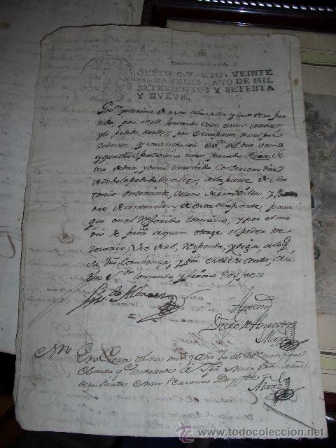 Manuscritos antiguos: Documento manuscrito de1779 referente a Hell&iacute;n, Albacete - Foto 9