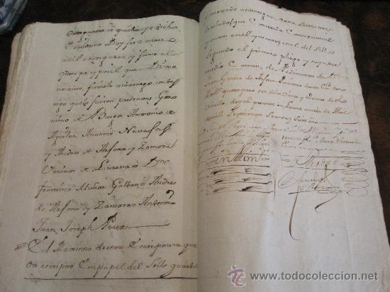 Manuscritos antiguos: ESTACADAS DE LA CA&Ntilde;ADA, CENSOS DE 1767. - Foto 4