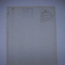 Manuscritos antiguos: DOCUMENTO MANUSCRITO AÑO 1879 ALHAMA(ZARAGOZA).4 FOLIOS MANUSCRITOS.2 EN BLANCO.31X21. Lote 23397245