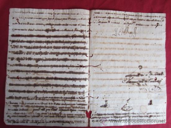 Manuscritos antiguos: ANTIGUO DOCUMENTO 1795 - MANUSCRITO - Foto 2