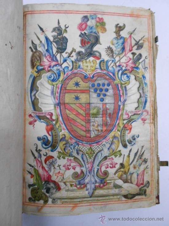 Manuscritos antiguos: REAL EXECUTORIA DE NOBLEZA SOLARIEGA DEL APELLIDO CALVO, Manuscrito pergamino 1502-1751 firma real - Foto 1 - 30387314