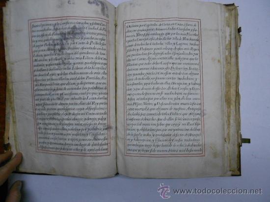 Manuscritos antiguos: REAL EXECUTORIA DE NOBLEZA SOLARIEGA DEL APELLIDO CALVO, Manuscrito pergamino 1502-1751 firma real - Foto 6 - 30387314