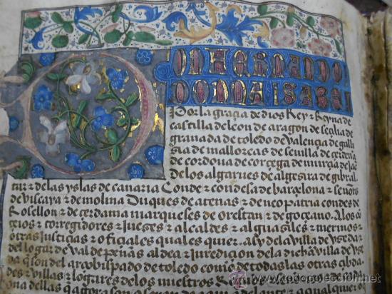 Manuscritos antiguos: REAL EXECUTORIA DE NOBLEZA SOLARIEGA DEL APELLIDO CALVO, Manuscrito pergamino 1502-1751 firma real - Foto 18 - 30387314