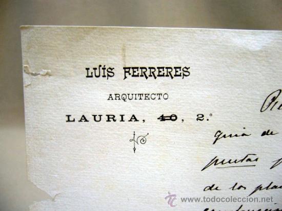 Manuscritos antiguos: FACTURA, MEMORANDUM, EUSTAQUIO CEREZO, 1899 - Foto 2