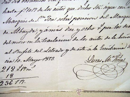 Manuscritos antiguos: DOCUMENTO, MANUSCRITO, RECIBO, 1853 - Foto 2