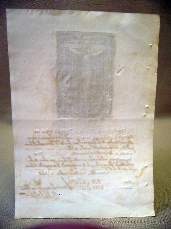 Manuscritos antiguos: DOCUMENTO, MANUSCRITO, RECIBO, IGLESIA, 1860, VALENCIA - Foto 2