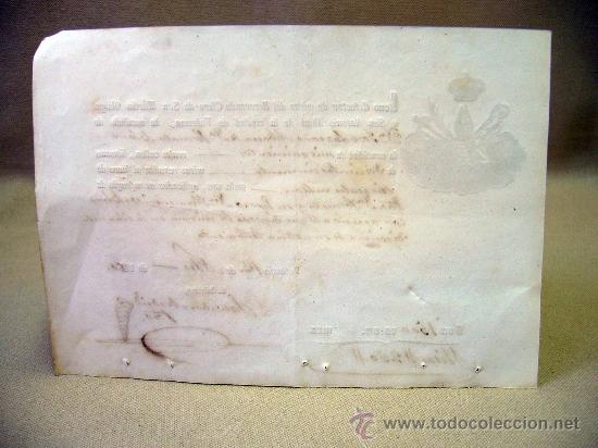 Manuscritos antiguos: DOCUMENTO, MANUSCRITO, 1860, VALENCIA, RECIBO - Foto 2