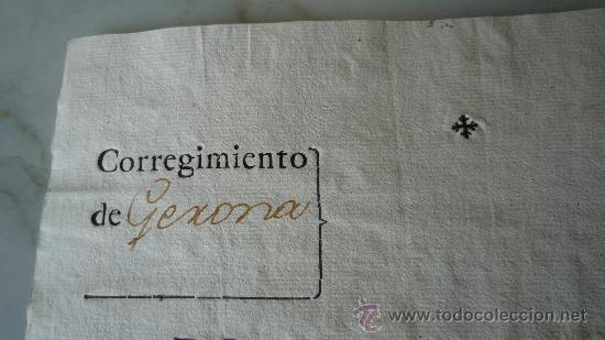 Manuscritos antiguos: 1763. Documento de la Real Contribuci&oacute;n de Catastro. Rocacorba (Gerona) - Foto 3