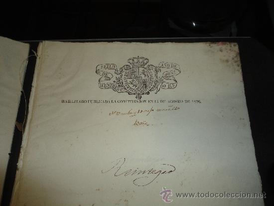 Manuscritos antiguos: documentos de 1836-38 de la venta de una finca en madrid - Foto 2