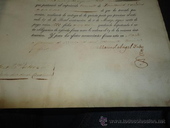 Manuscritos antiguos: documentos de 1836-38 de la venta de una finca en madrid - Foto 13