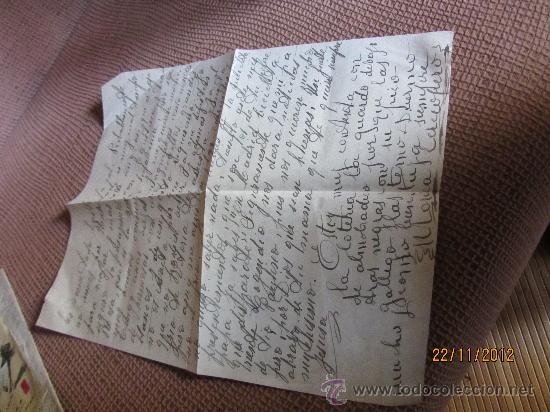 Manuscritos antiguos: carta manuscrita - Foto 2