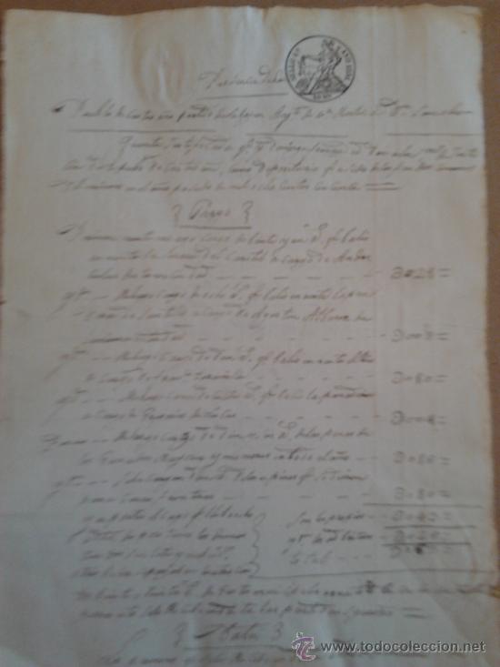 Manuscritos antiguos: documento 1851 - Foto 1