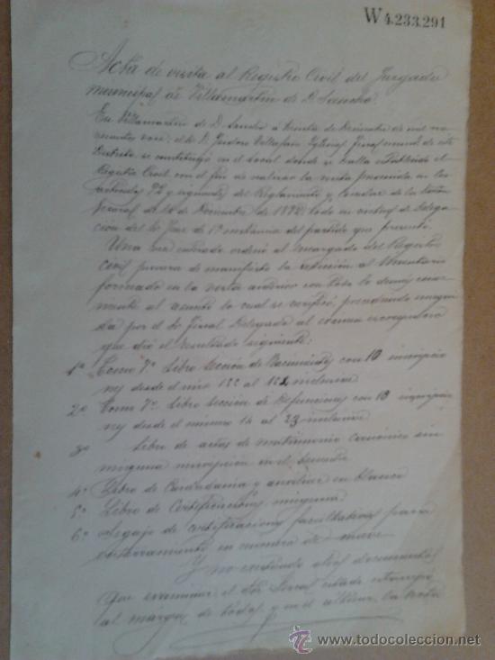 Manuscritos antiguos: documento 1912 - Foto 1