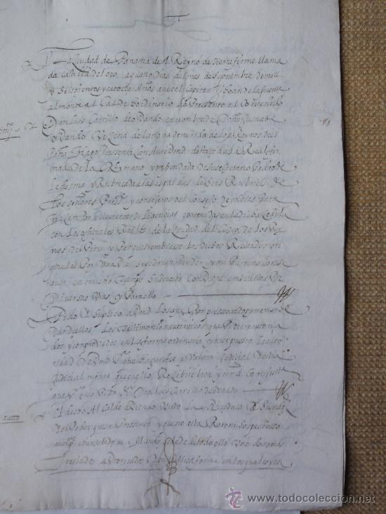 Manuscritos antiguos: La Nava de Santiago M&eacute;rida Obando - Foto 1