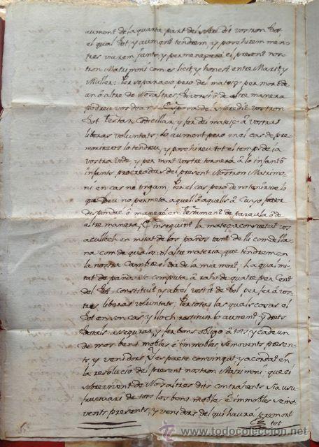 Manuscritos antiguos: Manuscrito de 1810. Pollensa, Mallorca - Foto 4