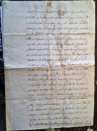 Manuscritos antiguos: Manuscrito de 1852, Pollensa, Mallorca. - Foto 1