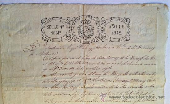 Manuscritos antiguos: Manuscrito 1842, Palma, Mallorca - Foto 2
