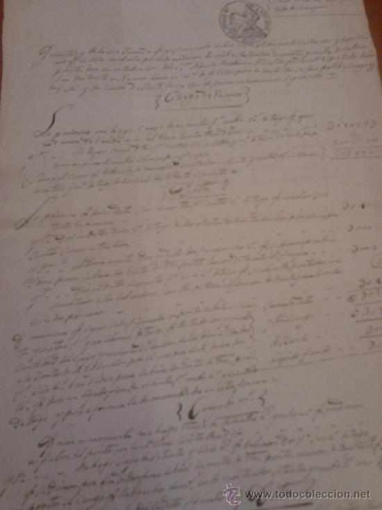 Manuscritos antiguos: Manuscrito de 1850 a 2 paginas - Foto 1