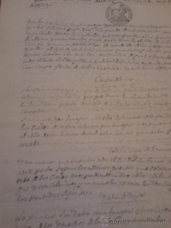 Manuscritos antiguos: Manuscrito de 1850 a 3 paginas - Foto 1