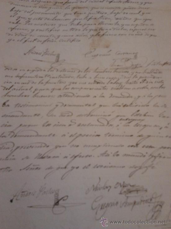 Manuscritos antiguos: Manuscrito de 1843 a 2 paginas esta es la 2 - Foto 1