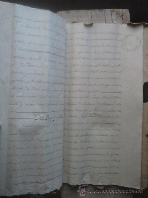 Manuscritos antiguos: Escritura Publica Extendida en 1913 en Calatayud - Foto 3