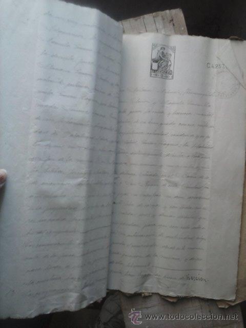 Manuscritos antiguos: Escritura Publica Extendida en 1913 en Calatayud - Foto 4