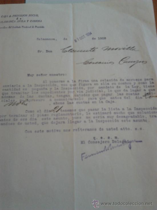Manuscritos antiguos: Carta manuscrita de un medico en 1933 - Foto 1