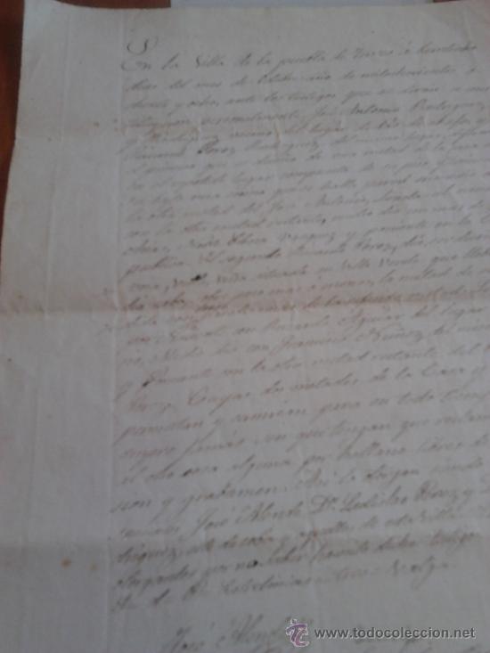 Manuscritos antiguos: Manuscrito de 1888 en La Puebla de Trives  (Orense) - Foto 1