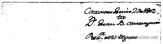 Manuscritos antiguos: Caracas, 1.802 - Foto 2