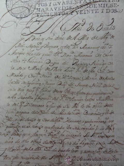 Manuscritos antiguos: GUADALAJARA CESION TITULO REGIDOR - Foto 1