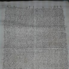 Manuscritos antiguos: PERGAMINO FACSÍMIL PRIVILEGIO DEL REY DON ENRIQUE IV A LA CIUDAD DE SALAMANCA . AÑO 1467.. Lote 53372792