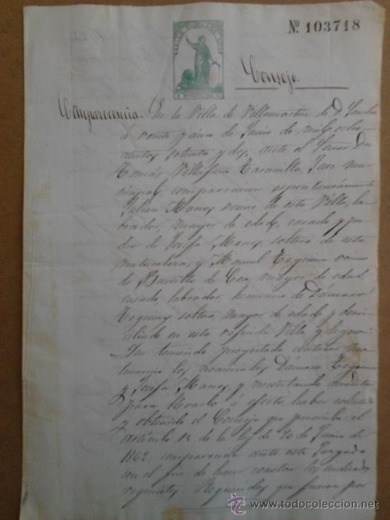Manuscritos antiguos: Manuscrito de 1872 - Foto 1