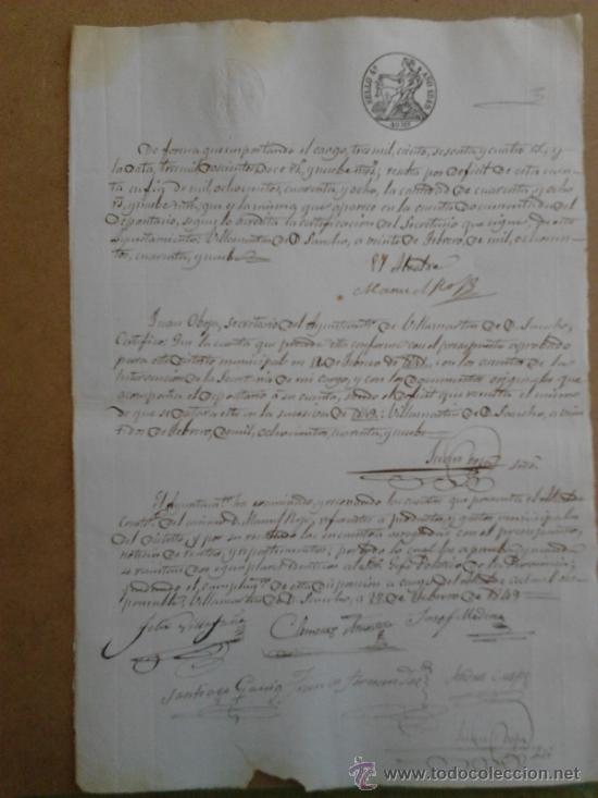 Manuscritos antiguos: Manuscrito de 1849 - Foto 1