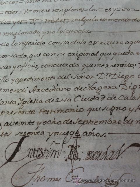 Manuscritos antiguos: OYON CENSO - Foto 2